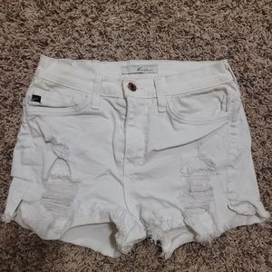 KanCan, 26, shorts, white